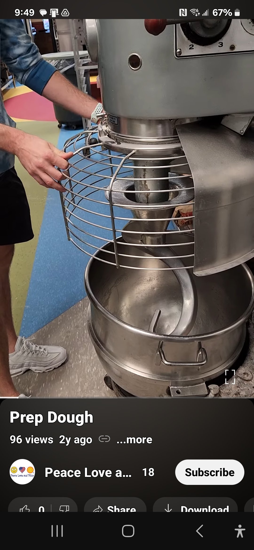 Training video linked from a WookAI recipe for consistent kitchen execution